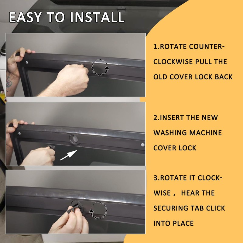 （2PK) For Whirlpool Maytag Kenmore W11457841 W11091027 Washer Lid Strike