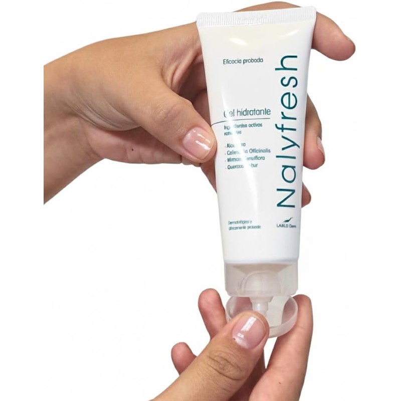 Nalyfresh Gel Hidratante con Aloe Vera, Calendula Officinalis, Mimosa Tenuiflora