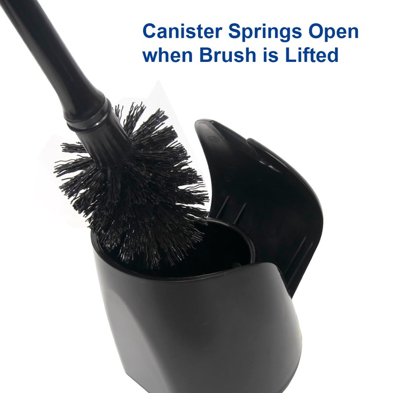 CELOX Toilet Bowl Brush and Holder for Bathroom Cleaning, 2