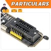 A-DIGISHUO 2Pcs CH341 Programmer USB Motherboard Routing LCD BIOS FLASH