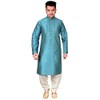 Desi Sarees Men's Kurta Pajama Salwar Kameez 2 Pcs Set