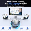 MEKASS Mouse Jiggler Udetectable with Timer, Ultra-Silent Mouse Mover Device