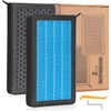 Tesla Model 3 Air Filter, Tesla Model Y Air Filter 2 Pack Activated Carbon Filter, HEPA Intake Filter Air Conditional Replacement