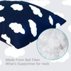 Toddler Pillow for Sleeping, 14" x 19" for Small Kids