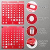 44 Nut and Bolt Thread Checker, Bolt Size and Thread