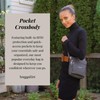 Baggallini - Bolsa cruzada, Adulto, unisex, Carbón, Talla única