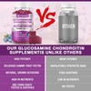 VAJYKEWJY 2 Packs 2000mg Glucosamine Chondroitin Gummies, Extra Strength Glucosamine