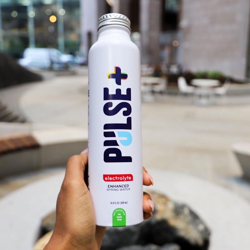 Pulse Electrolyte Aluminum Water Bottle by Pulse for Unisex -