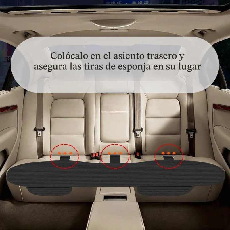 Funda De Asiento Trasero De Automóvil, Antideslizante
