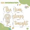 ​​Safari Nursery Decor-The Lion Sleeps Tonight Wooden Sign - Boho