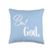 Easter But God Religious Faith Based Decoration Sofa Gifts Throw