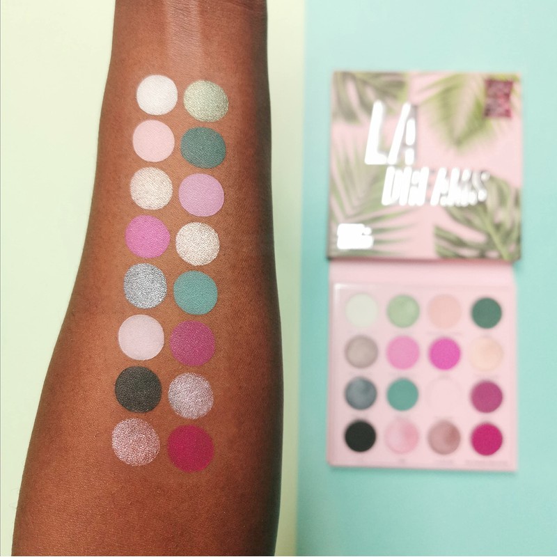 Revolution Beauty London Makeup Obsession London, LA Dreams, Eyeshadow Palette,