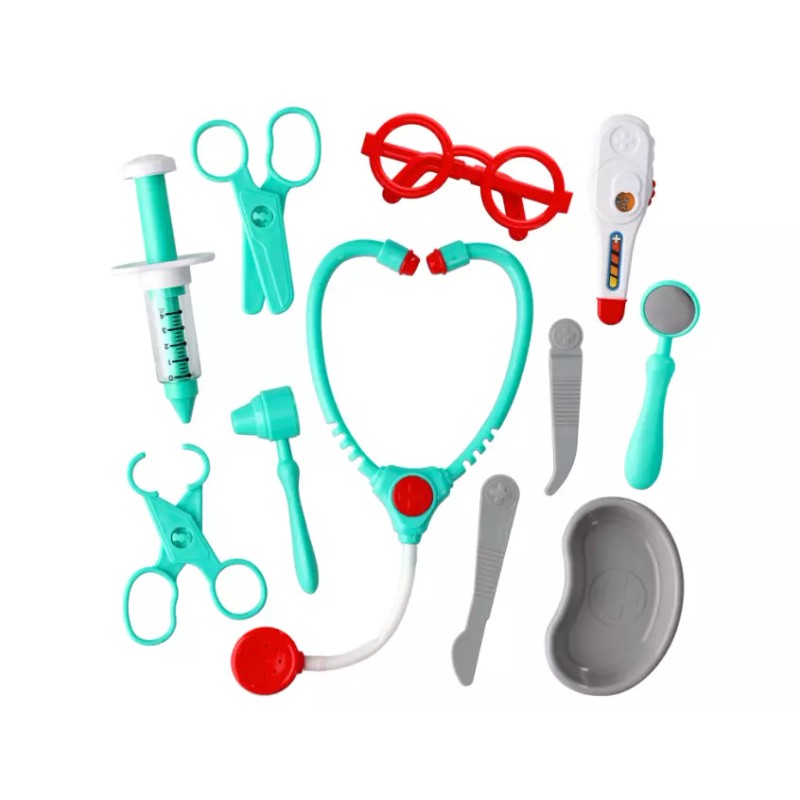 Toy Box 12 Piece Doctor Playset, Including Carrying Case, Ages