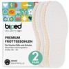 biped 3 Pairs of Barefoot Soles - Soft and Anti-Bacterial