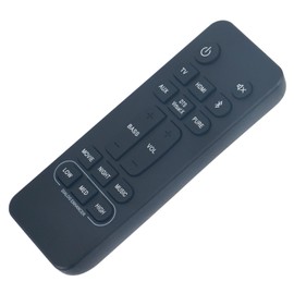 VINABTY RC-1236 RC1236 Replacement Remote Control Compatible with Denon Soundbar DHT-S216 DHT-S216H DHTS216 DHTS216H RC-1245 RC-1251