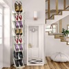 KOCASO Vertical Shoe Rack, 8 Tier Vertical Narrow Tall Shoe