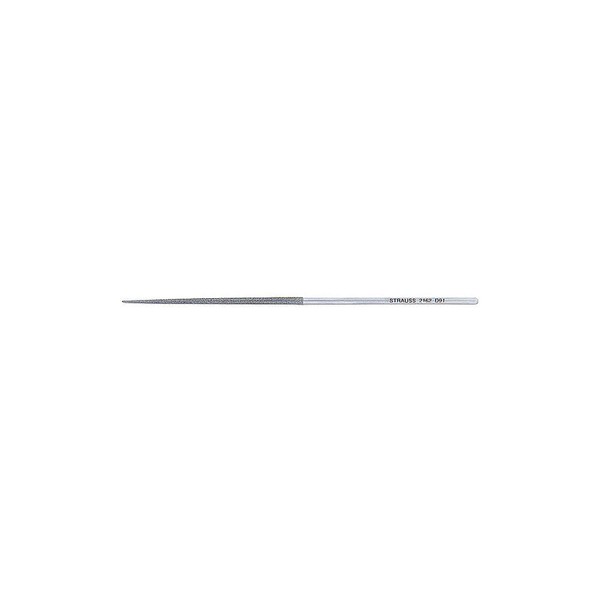 Swiss STRAUSS NF2162D181 Needle File,Swiss,Round,5-1/2 In. L 31LY19