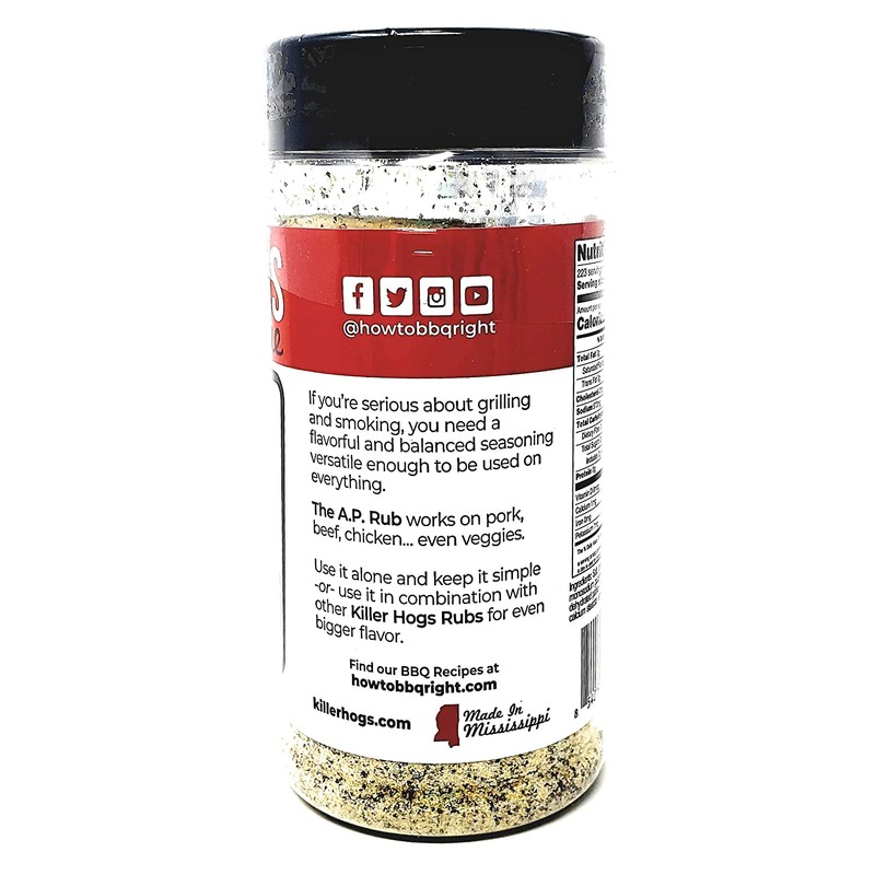 Killer Hogs Barbecue Rub The AP Seasoning - Pack of