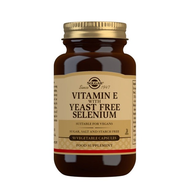 Solgar Vitamin E with Yeast Free Selenium
