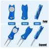 Golf Divot Repair Tool, Stainless Steel Divot Repair Tool Foldable