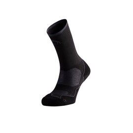 Lurbel Desafio Five Compression Socks, Trail Running Socks, Seamless Socks, Anti Blister Socks, High Socks, Unisex, black