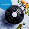 BK Cookware Bourgogne Enameled Cast Iron 2.6QT Dutch Oven, Jet