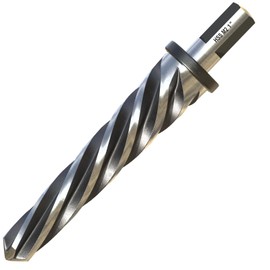 MACXCOIP 1" Bridge Construction Reamer, M2 HSS Taper Chucking Reamer Drill Bit with 5-Spiral Flutes Design for Steel, Alloy, Aluminum, Wood and Plastic