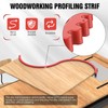 2 m Flexible Curve Ruler for Precise Woodworking and Routers.