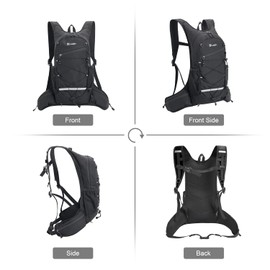 Freiesoldaten Lightweight Cycling Backpack Waterproof Multi Pockets Breathable Running Bike Daypack Men Women Hiking Travelling Rucksack
