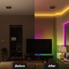 Jopassy LED Strip 1 m, RGB SMD5050 LED Strip with