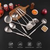 18/10 Stainless Steel Kitchen Utensils Set - 15” All Metal