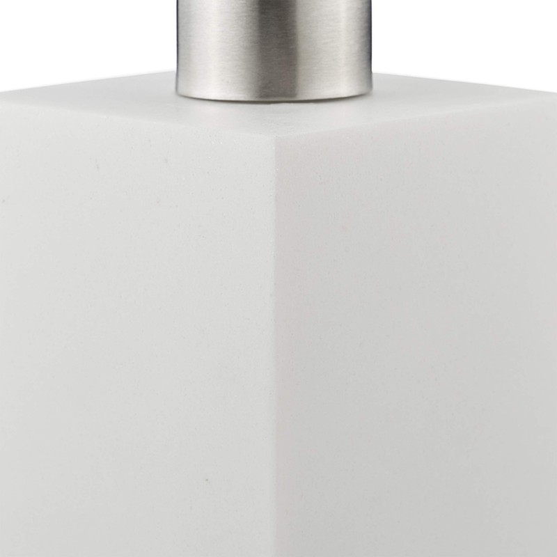 Relaxdays Soap Dispenser 300 ml, Refillable, Bathroom, Kitchen, Liquid Soap