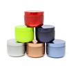 yueton 6PCS Tea Tin Canisters Portable Mini Tea Jars Loose
