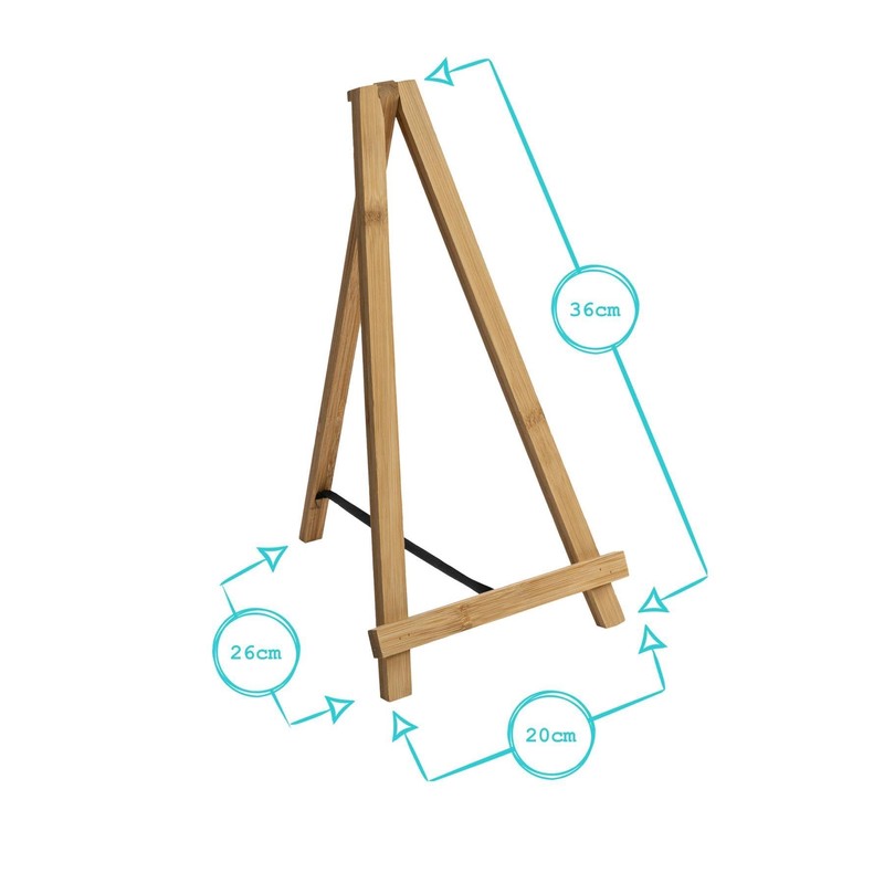 Argon Tableware Easel Stand & Slate Board Set - Pack