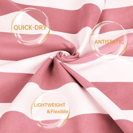 LxjNkers 2-Pack Microfiber Beach Towels Set (63"x31.5" + 31.5"x16") | Oversized Quick Dry Sand Free Travel Towel for Beach Pool Gym Camping (Pink)