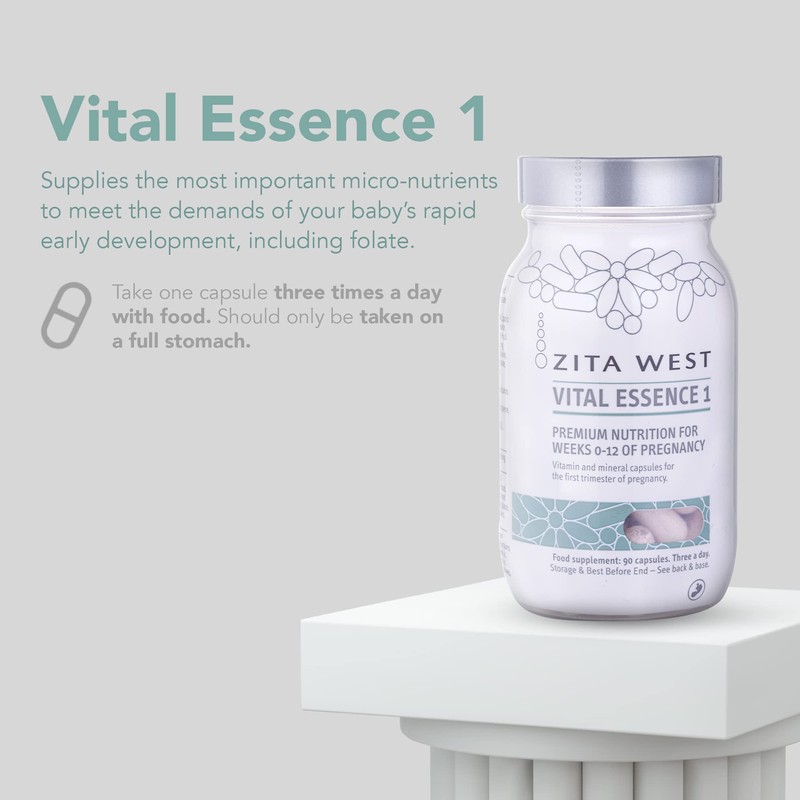 Zita West Vital Essence 1 - Premium First Trimester Pregnancy