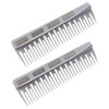 Outanaya 2pcs Hair Cutting Combs for Salon and Home Use