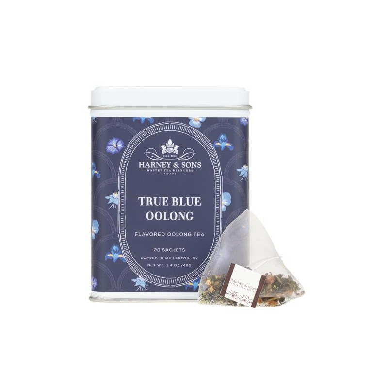 Harney & Sons True Blue Oolong, Tin of 20 sachets