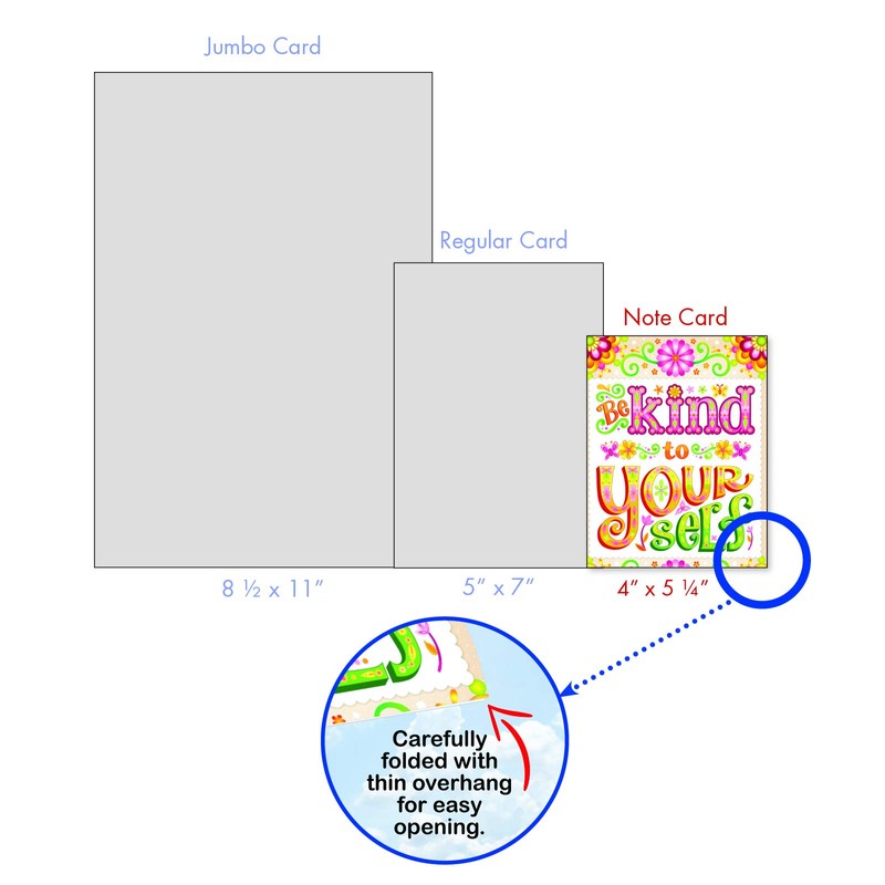 The Best Card Company - 20 All Occasion Note Cards