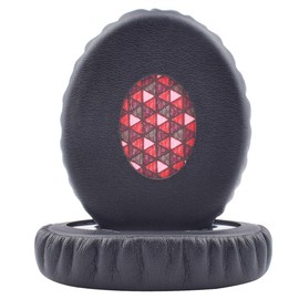 Memory Foam Earpads Ear Cushions Kit Compatible with Bose OE2 OE2i SoundTrue SoundLinkⅡ On-Ear Headphones (Red)