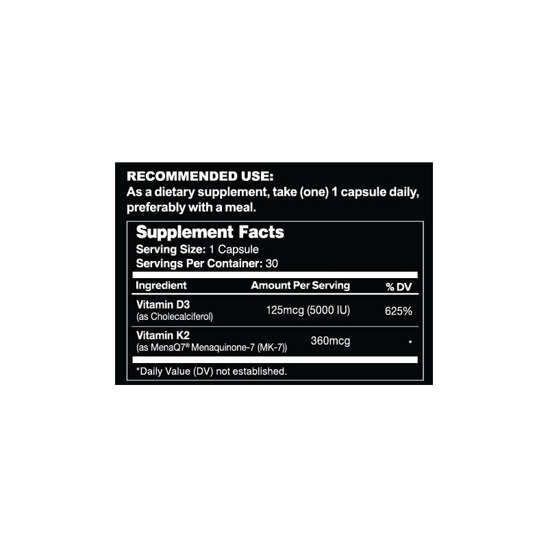 Leviathan Nutrition Vitamin K2D3