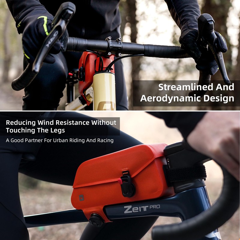 Rhinowalk K33 Top Tube Bag Waterproof Bicycle Frame Bag for