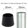 (16pcs) 22mm Rubber Ferrules with Integral PTFE Teflon Gliders Sliders