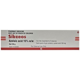 Sibzeos Azelaic Acid 15% Gel 50g (S2) (Limit of ONE per Order)