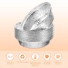 sourcing map 10pcs Aluminum Foil Pie Pans 7.28" Round Disposable