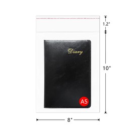 Clear Resealable Cello Bags 8x10" 200pcs Self Adhesive Bags Seal Cellophane Bags for Bakery Cookies Candy Prints Photos Cards Christmas Party Decorative Gifts 12 Sizes to Choose from