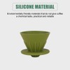 2Pcs Coffee Drippers, Collapsible Pour Over Coffee Makers Portable Cone