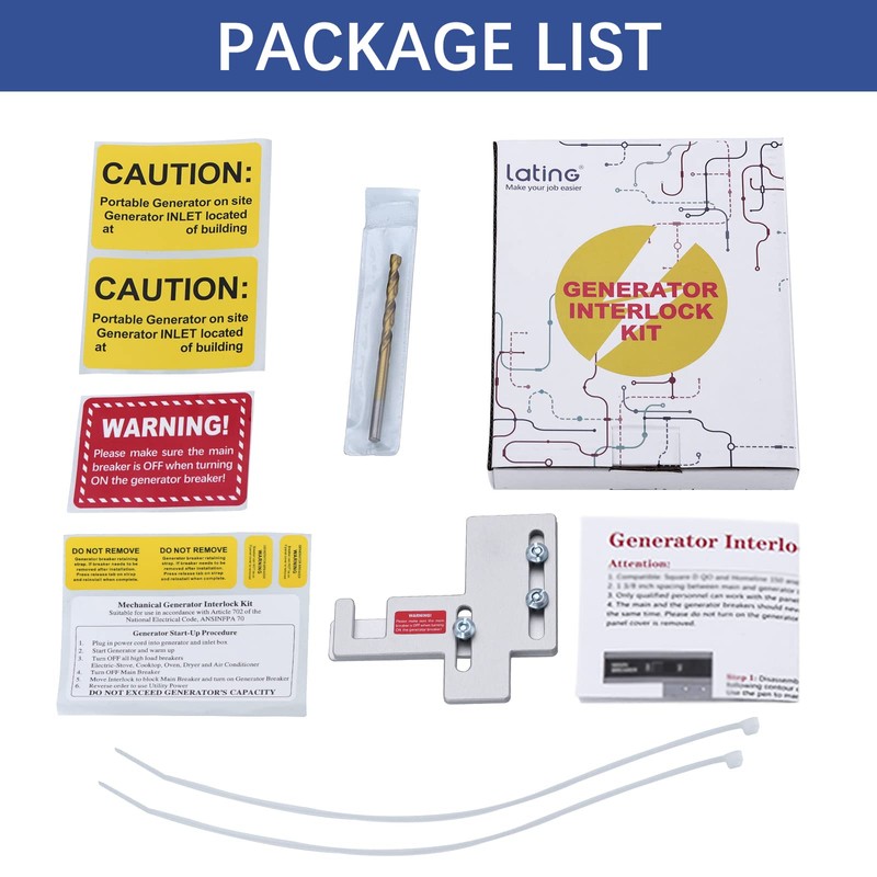 LATING Generator Interlock for Siemens or Murray 150 or 200