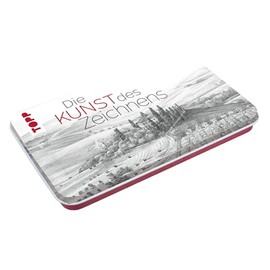 Die Kunst des Zeichnens Drawing Material with Metal Tin: The Perfect Start for Drawing