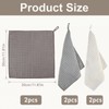 6 Pcs Barista Cloth, Microfiber Waffle Towel, 30×30cm Coffee Cloth